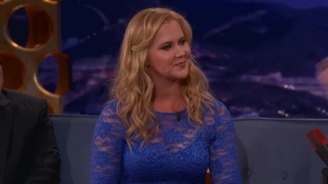 Amy Schumer Used To Date A Pro Wrestler Conan On Tbs Viewshark Demo 6737